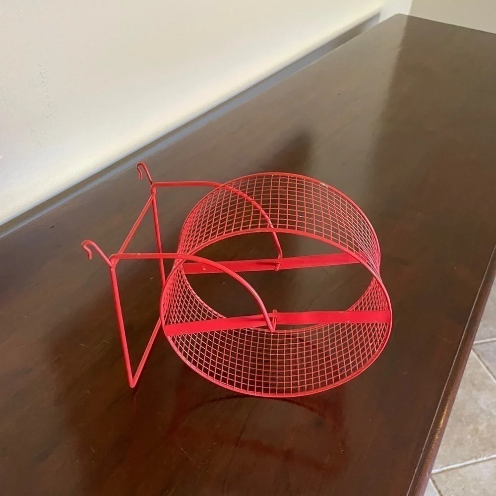 Red Small Pet Exercise Wheel